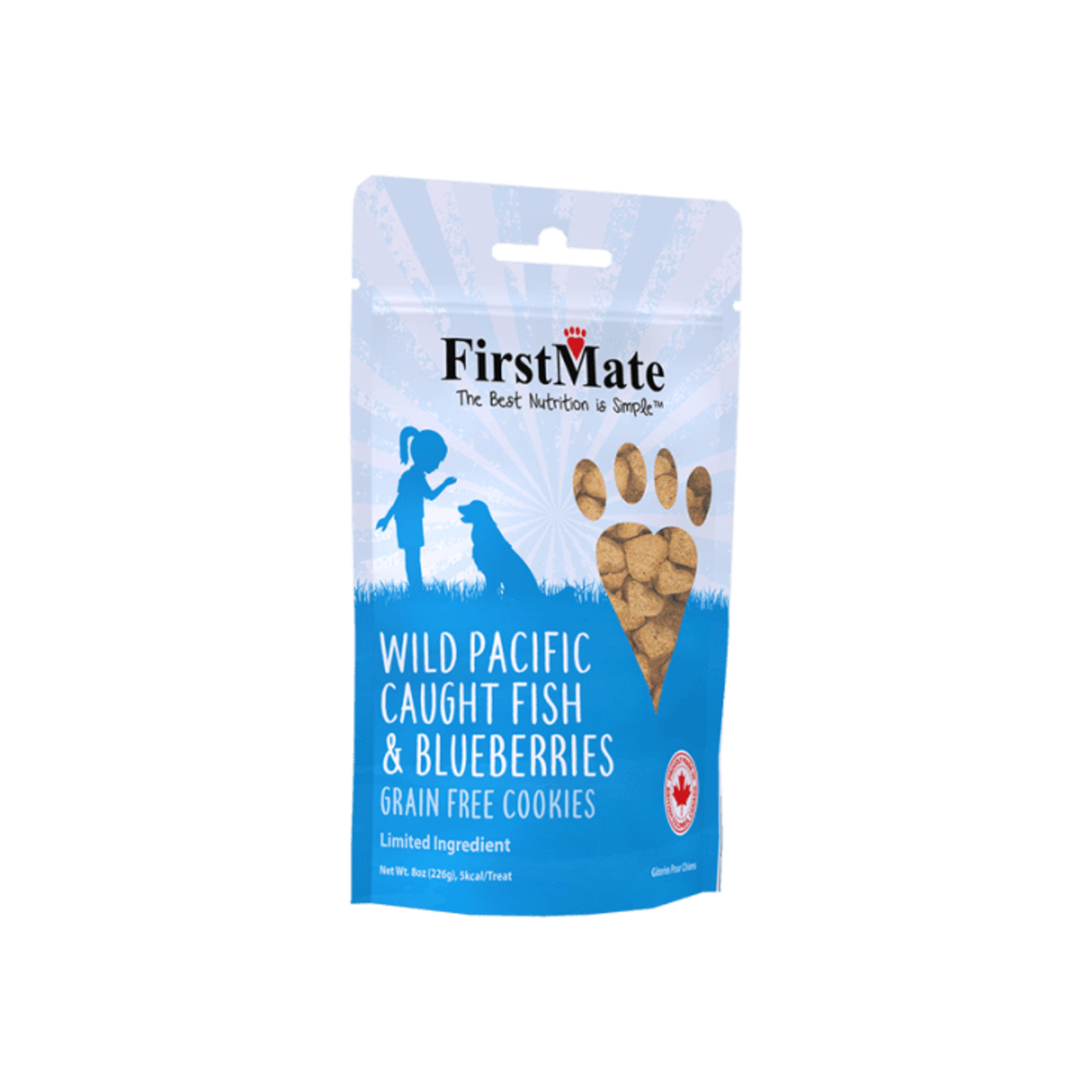 FirstMate FirstMate Dog Grain Free Fish & Blueberry 8oz