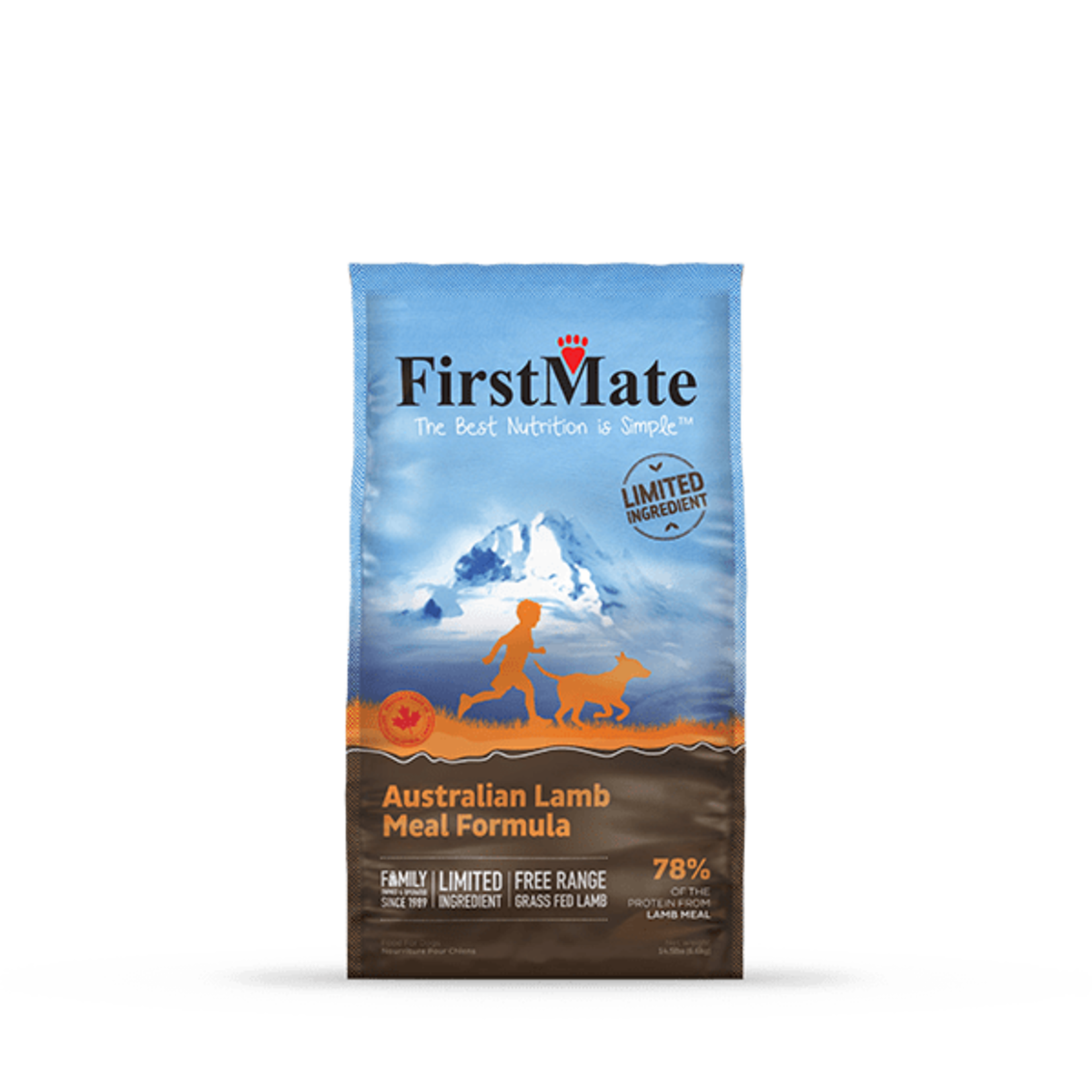 FirstMate FirstMate Dog Grain Free Limited Ingredient Lamb 5lb