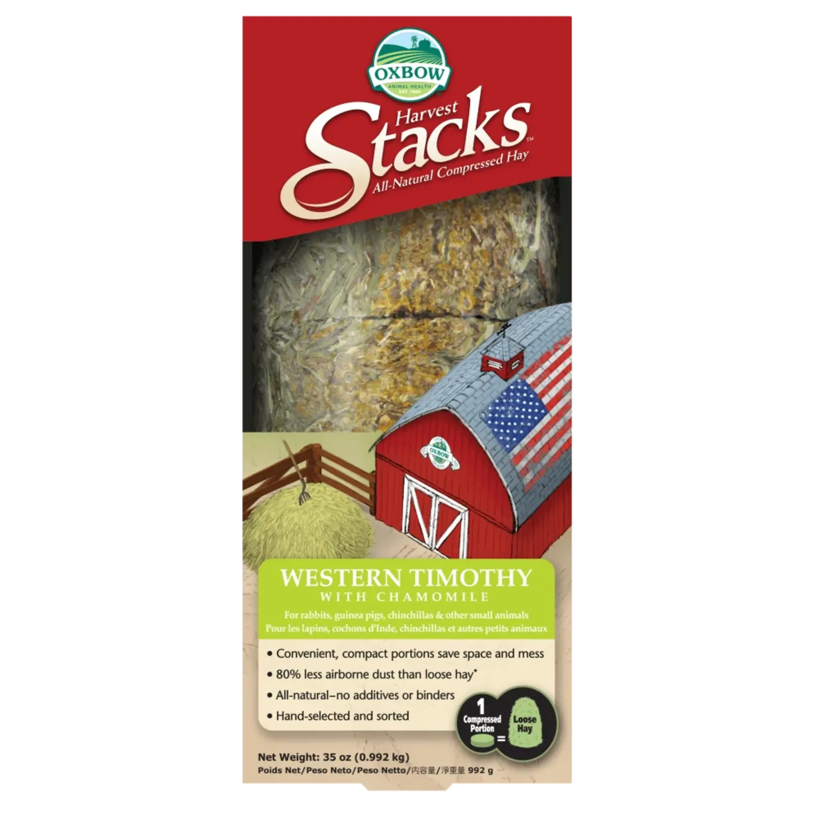 Oxbow Oxbow Hay Stacks with Chamomile 35oz