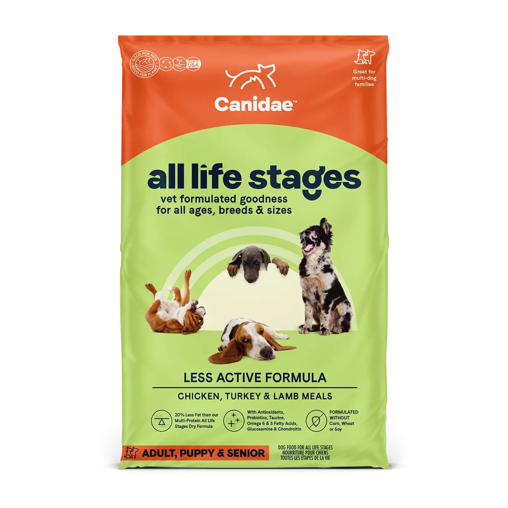 Canidae Canidae All Life Stages Less Active Chicken & Lamb 27lb