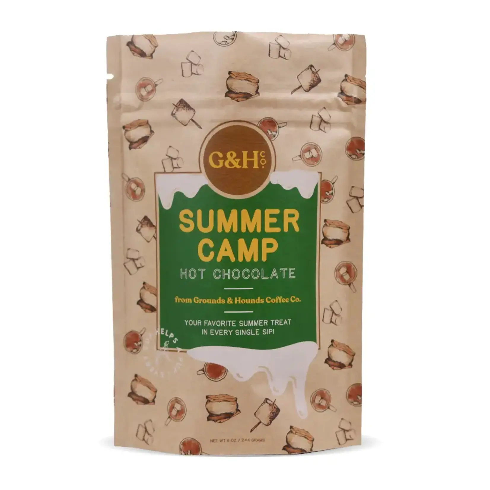 Grounds & Hounds Grounds & Hounds Summer Camp Hot Chocolate 8oz