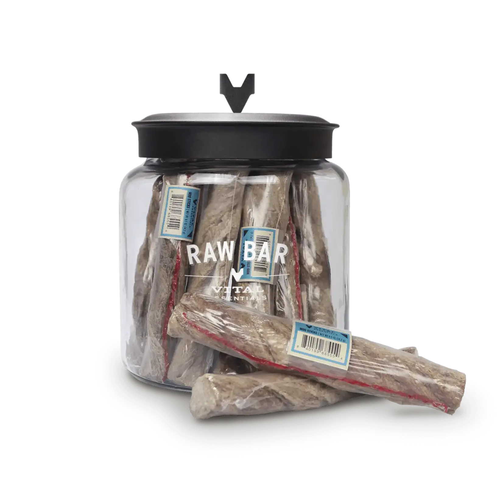 CARNIVORE MEAT COMPANY Vital Essential Raw Bar Freeze-Dried Moo Stick Bulk Treat