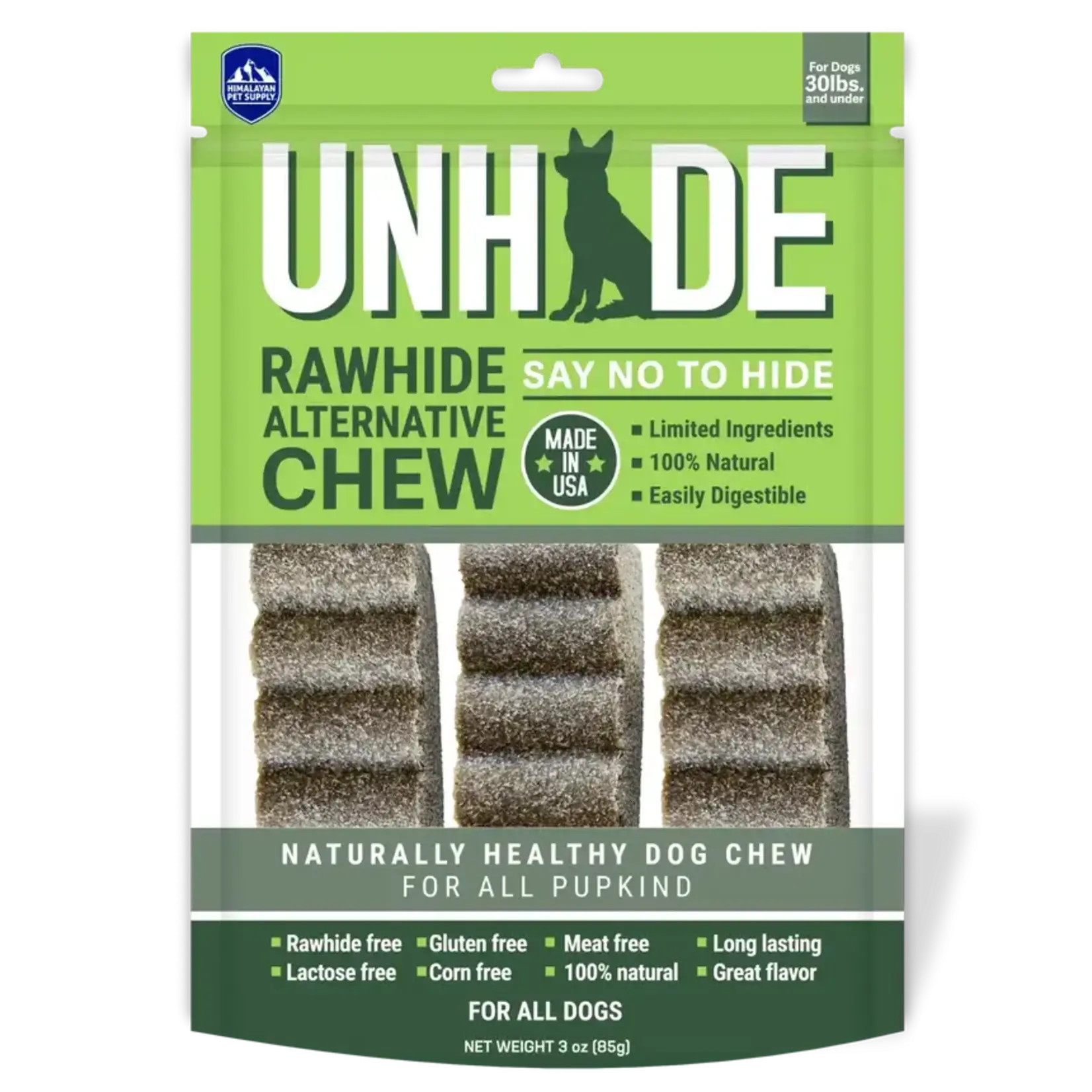 Himalayan Dog Chew Himalayan Dog Grain Free Chew Unhide 3oz 3 Pack