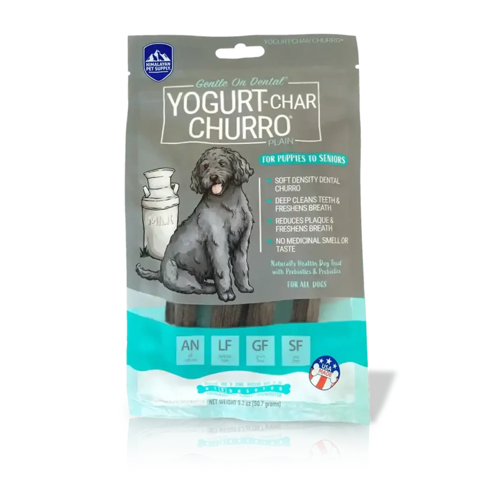 Himalayan Dog Chew Himalayan Dog Yogurt Charcoal Churro 3.2oz