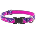 Lupine Lupine High Light 3/4 in x 9-14 in Adjustable Collar Pink Paws