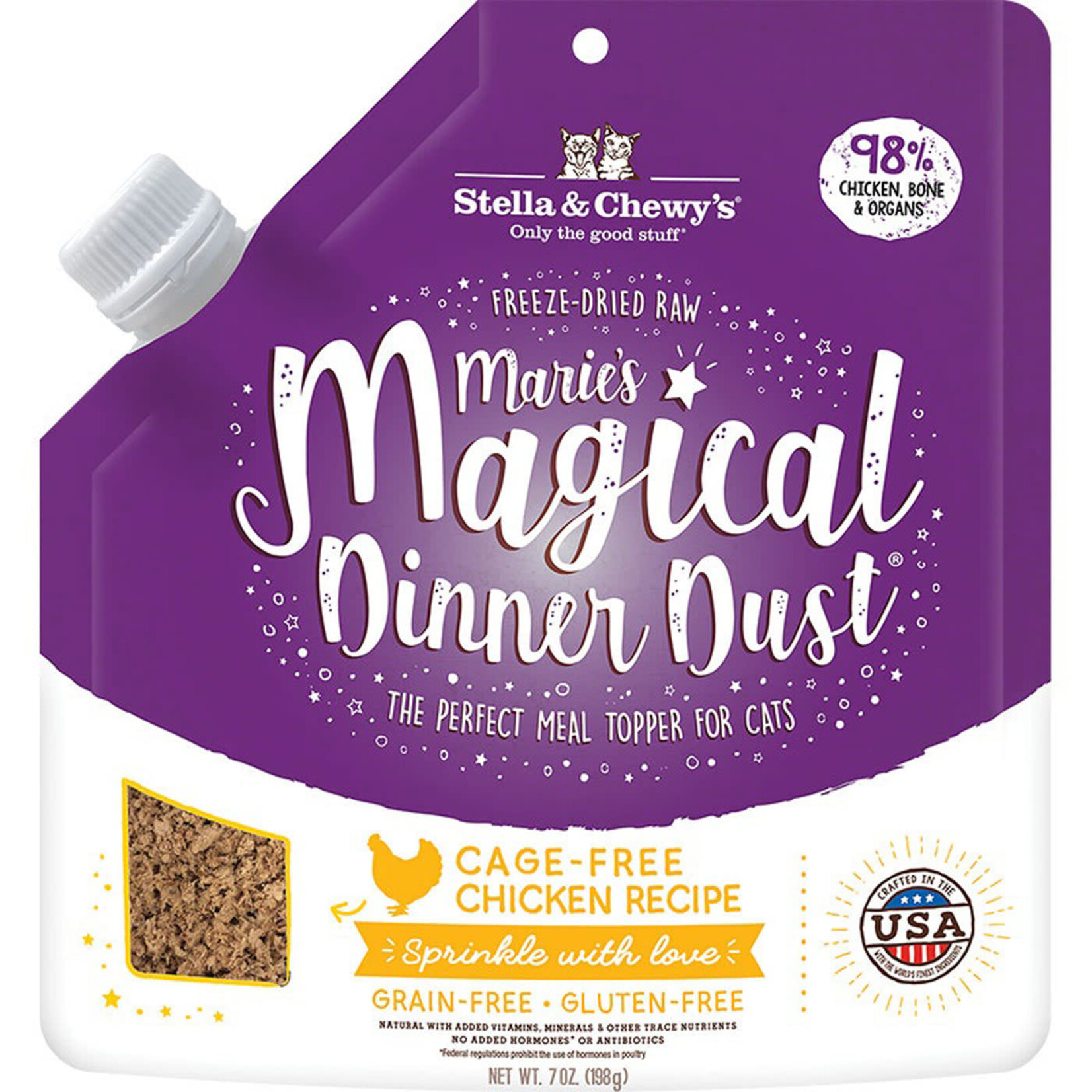 Stella & Chewy's Stella & Chewy's Cat Freeze-Dried Magical Dinner Dust Chicken 7oz