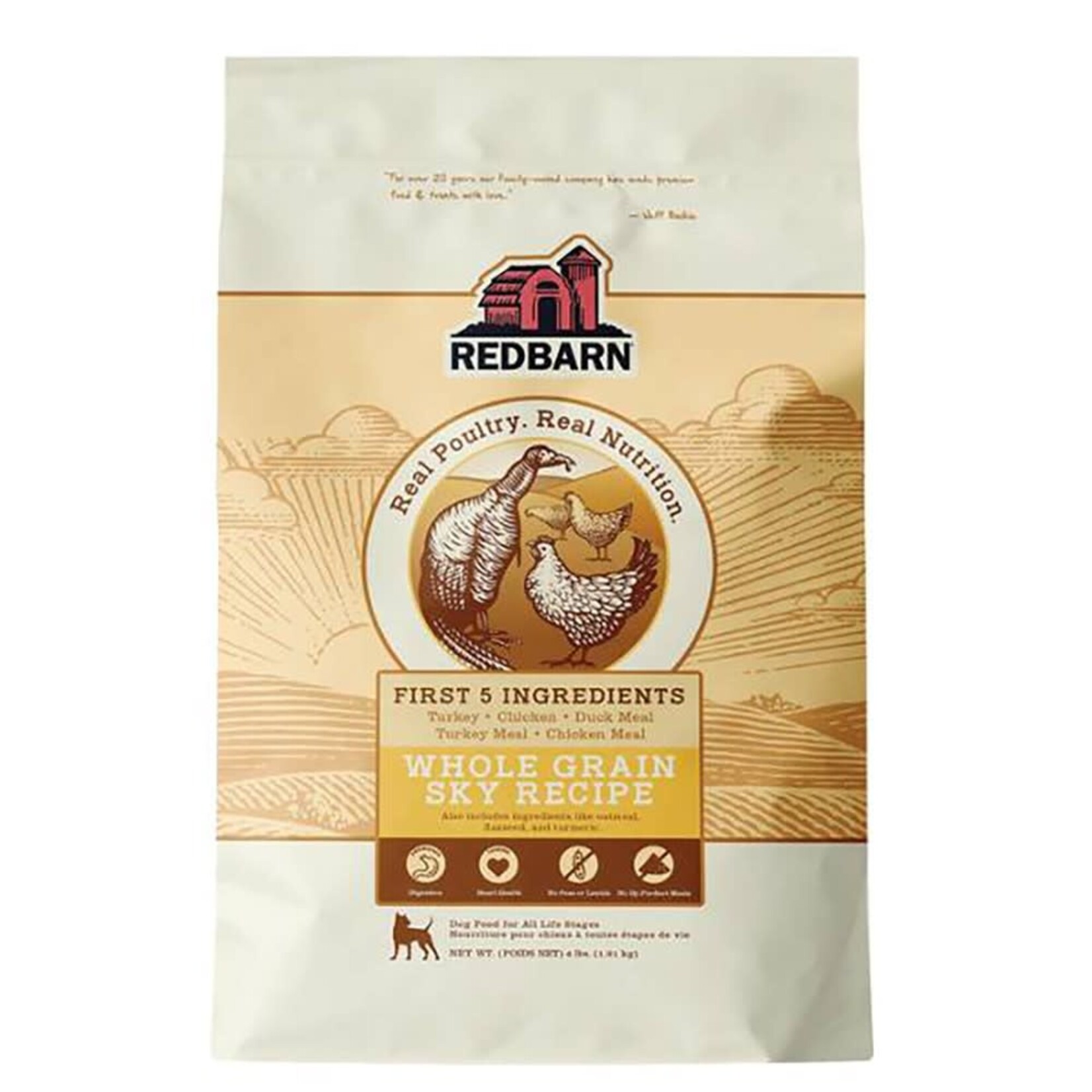 Redbarn Redbarn Dog Whole Grain Sky 4lb