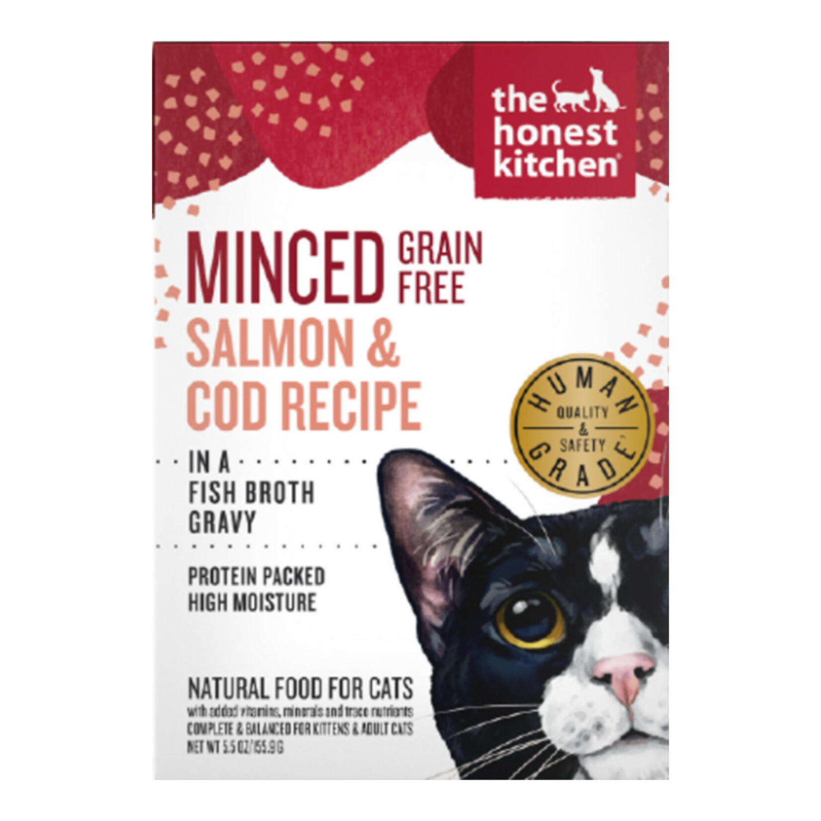 THE HONEST KITCHEN Honest Kitchen Cat Grain Free Minced Salmon & Cod 5.5oz