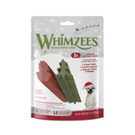 THE WELLNESS PET COMPANY Whimzee Dog Holiday Shape Treats Small 6.3oz
