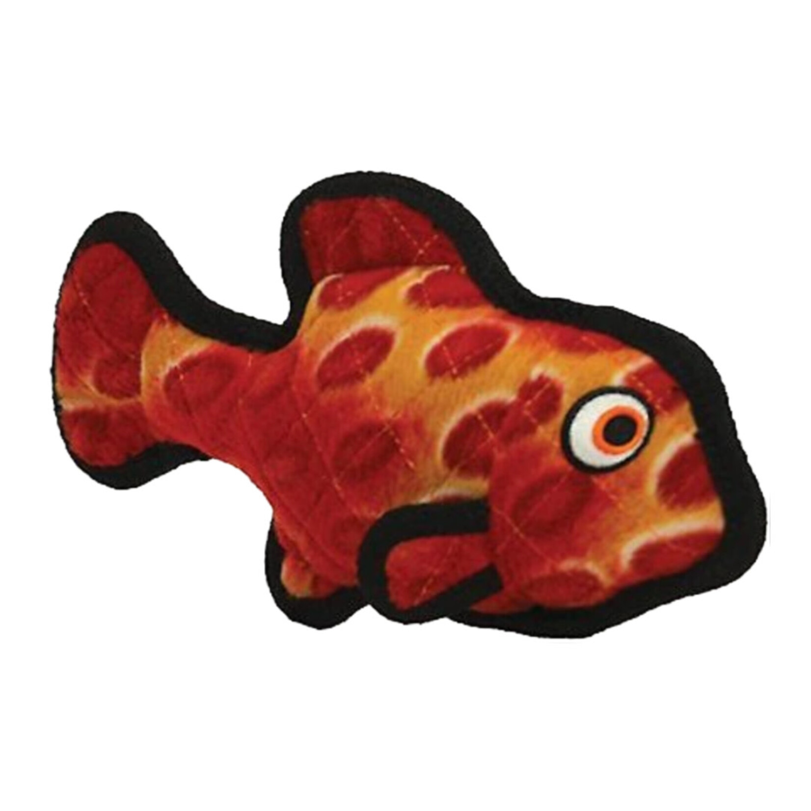 VIP Pet Products Tuffy Ocean Creature Jr Fish Red