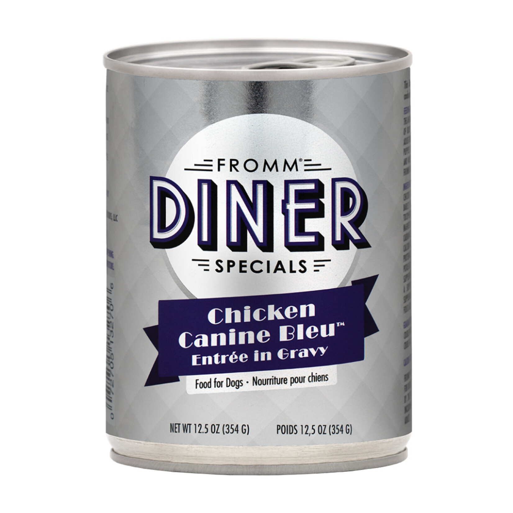 Fromm Fromm Dog Diner Entree Chicken Bleu 12oz Can