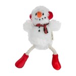 Tall Tails Tall Tails Dog Tug Rope Snowman 13 inch