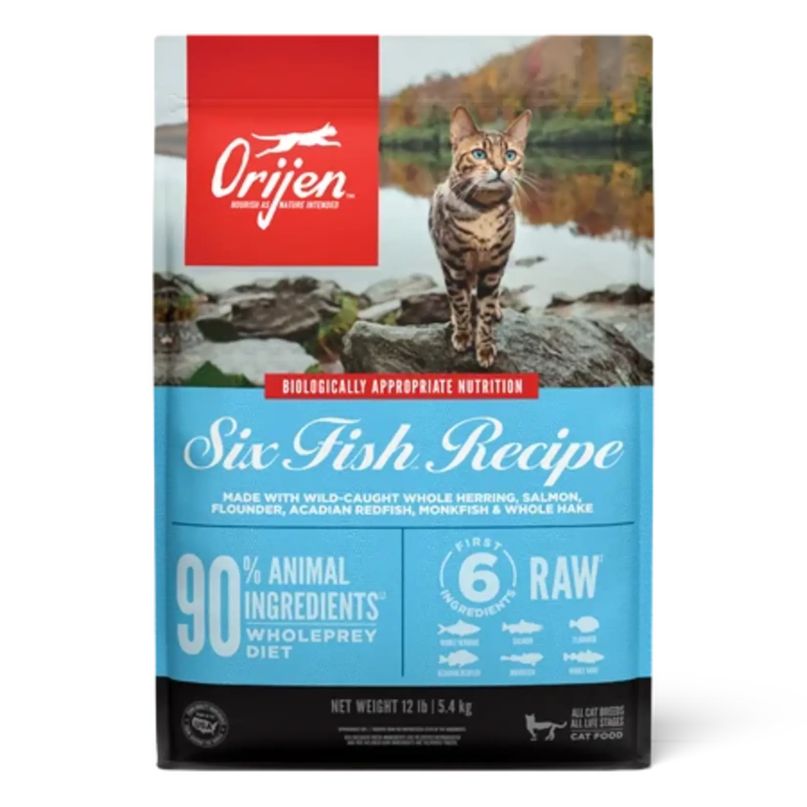 Orijen Orijen Cat Six Fish 12lb