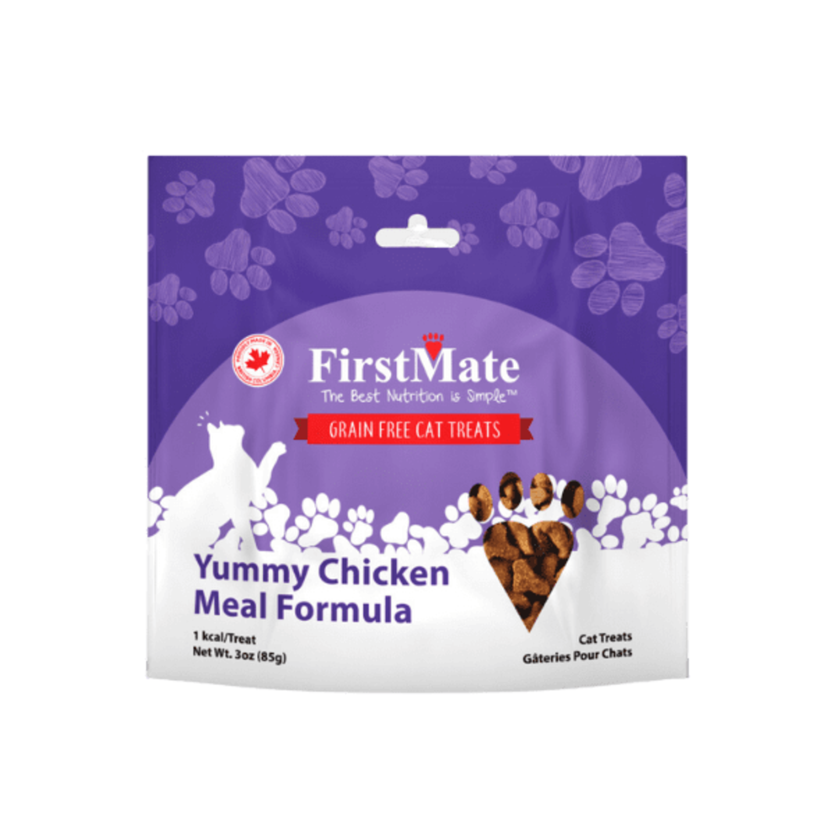 FirstMate FirstMate Cat Grain Free Tasty Chicken Treat 3oz