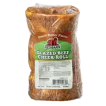 Redbarn Redbarn Dog Beef Cheek Roll Glazed Peanut Butter Small/Medium