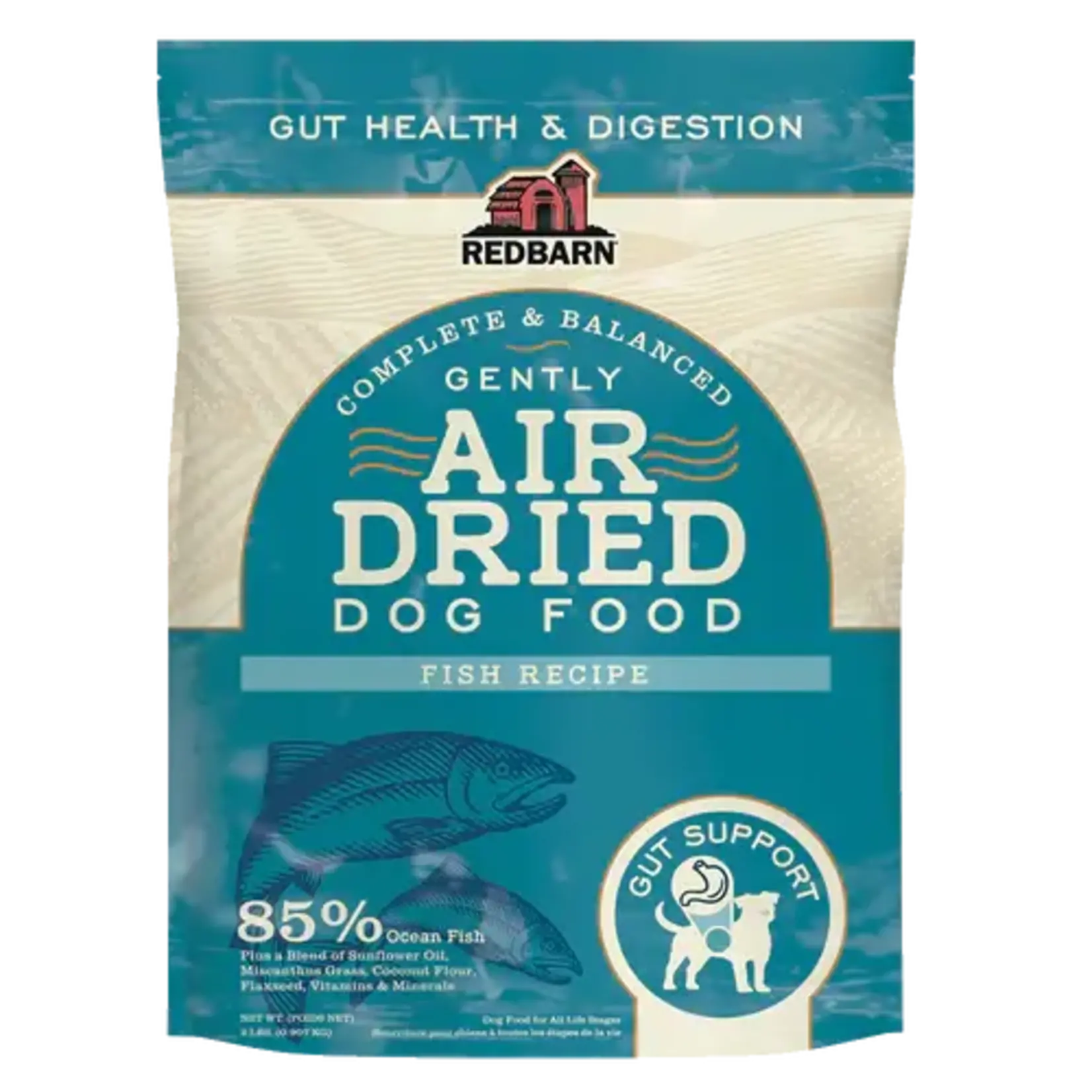 Redbarn Redbarn Dog Grain Free Air Dried Gut Health Fish 2lb