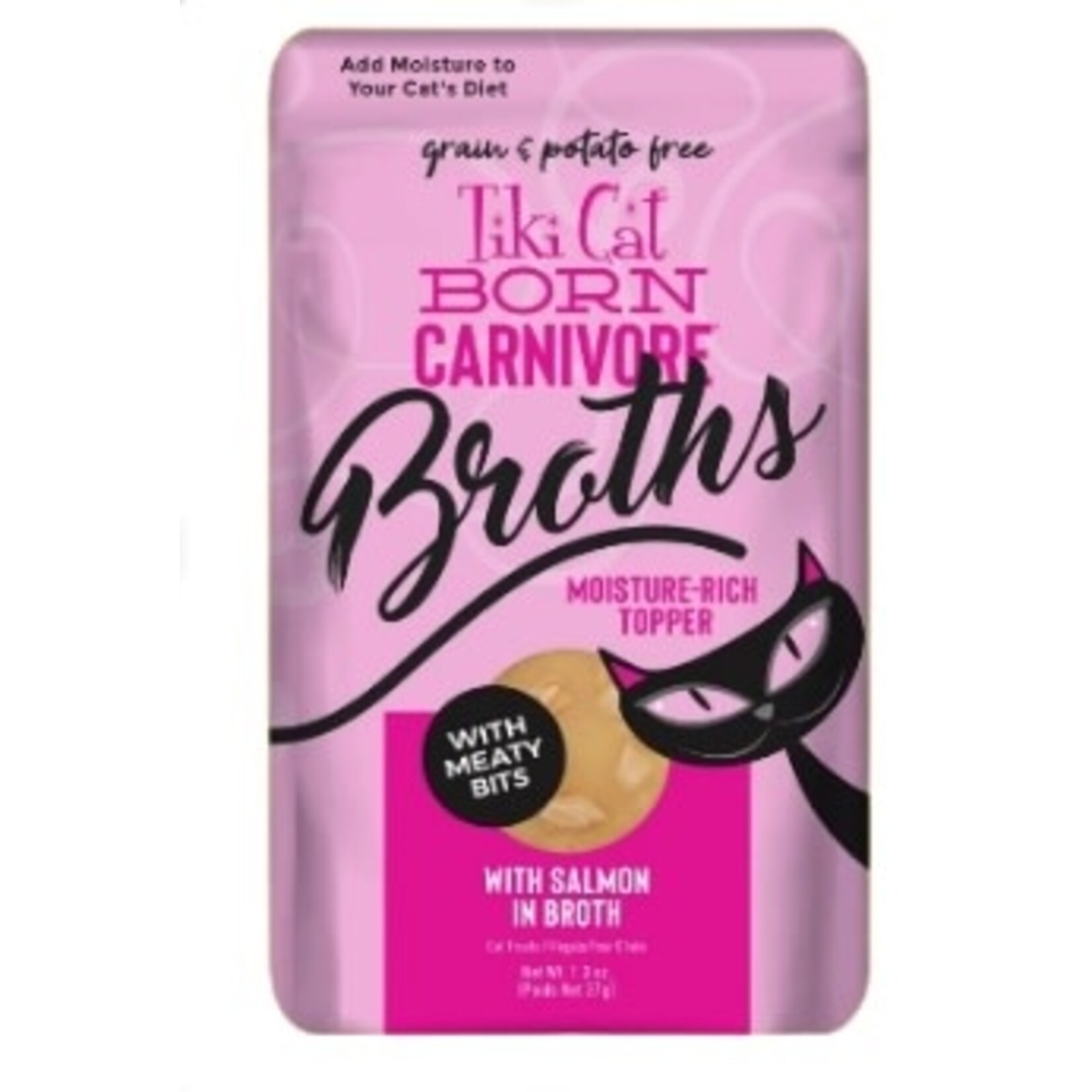 Tiki Cat Tiki Cat Broth Salmon 1.3oz Pouch