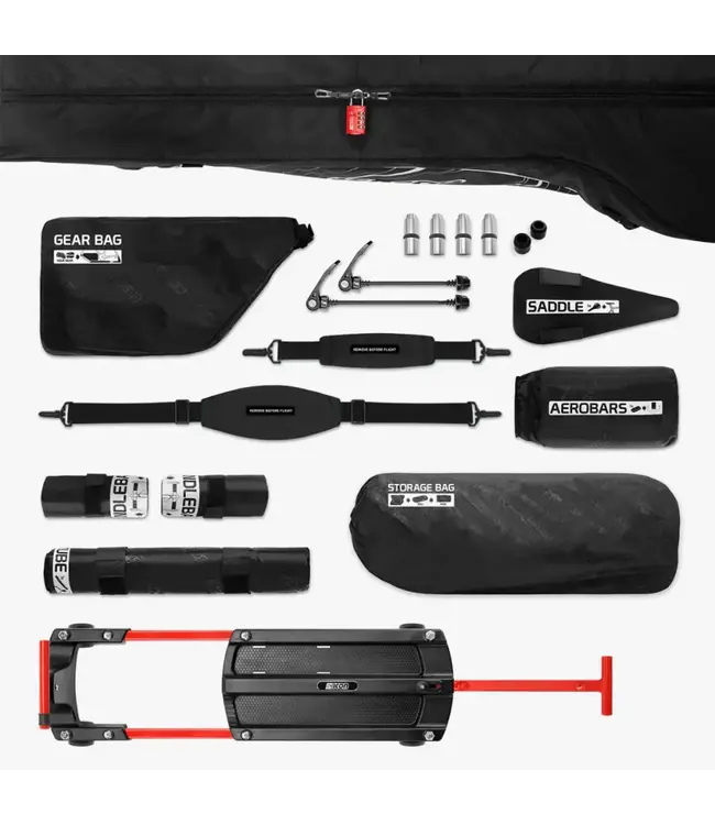 SCICON SCICON BAG TRAVEL AEROCOMFORT 3.0 TRIATHALON BIKE/BLACK