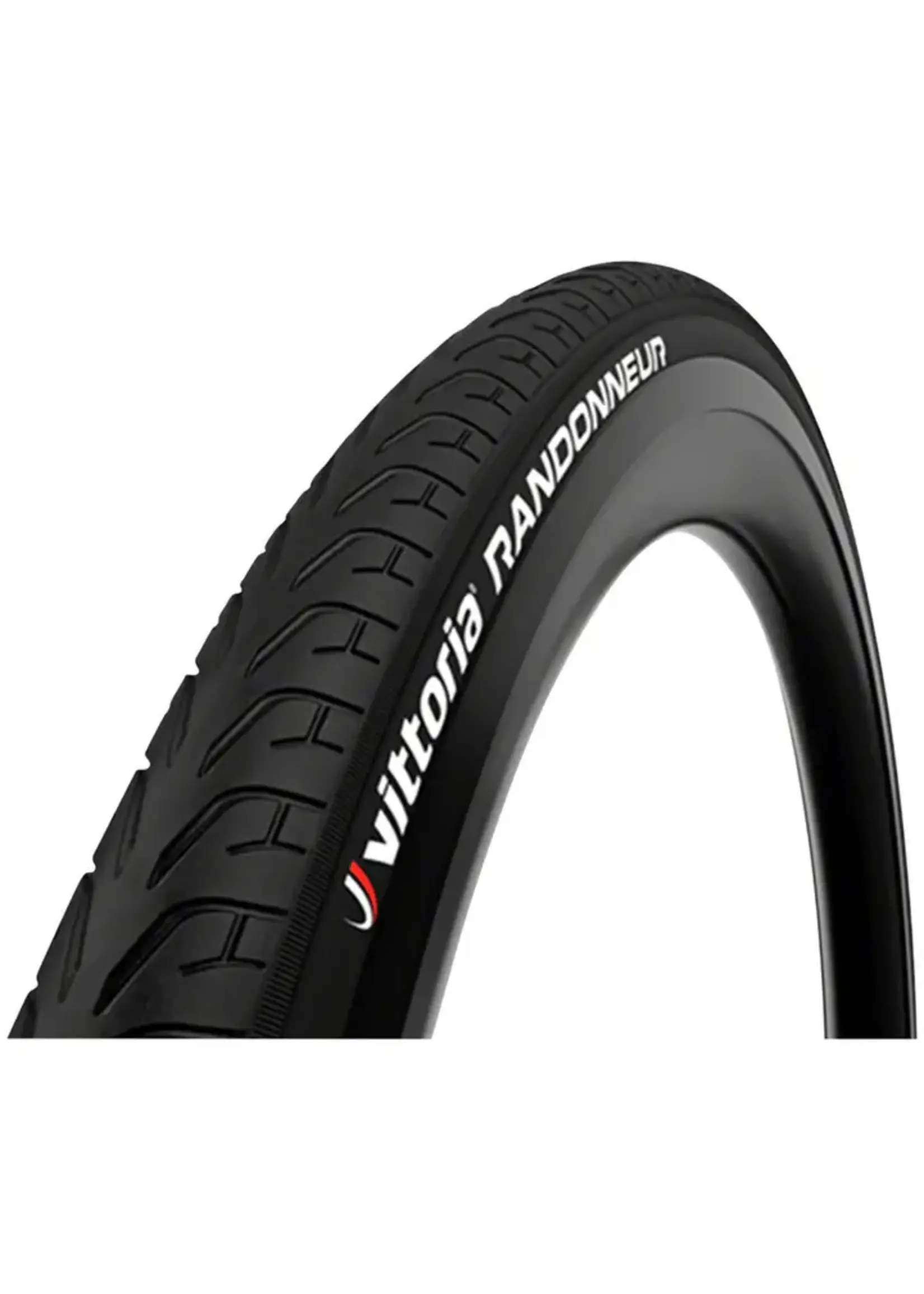 Vittoria Randonneur - Pneumatico Da Città 650C X 47 - Rigido E Resistente Per Touring E Uso Urbano - Colore Nero - 2