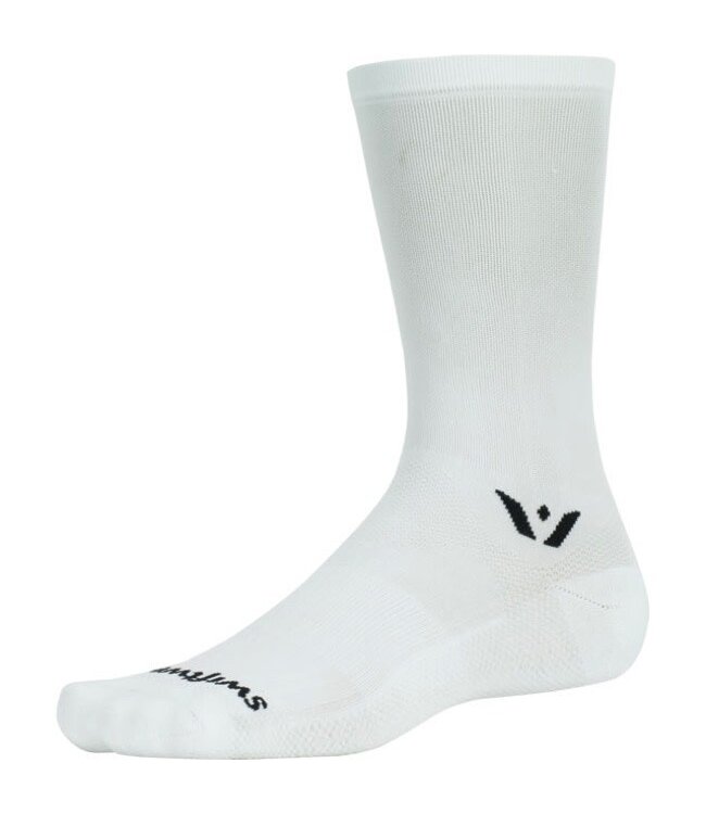 Swiftwick Swiftwick Aspire Seven Sock: White LG