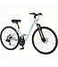 Retrospec Bicycles RETROSPEC, Barron Plus Comfort Hybrid Bike - 21-Speed - Step Through