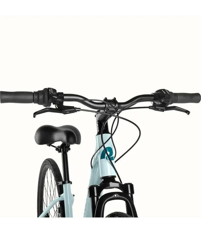 Retrospec Bicycles RETROSPEC, Barron Plus Comfort Hybrid Bike - 21-Speed - Step Through