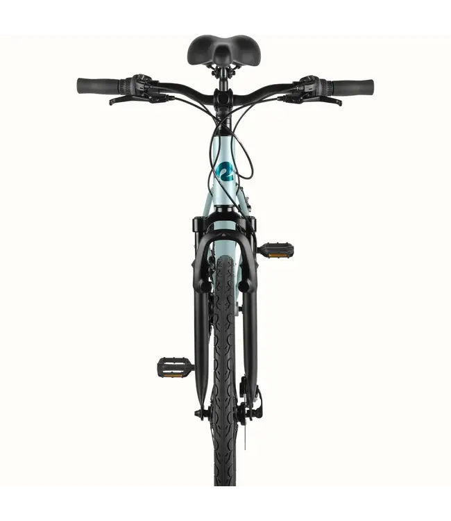 Retrospec Bicycles RETROSPEC, Barron Plus Comfort Hybrid Bike - 21-Speed - Step Through