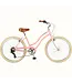 Retrospec Bicycles Retrospec Chatham Beach Cruiser Bike - Step Through 7 Speed Blush/ 26''
