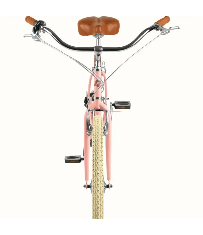 Retrospec Bicycles Retrospec Chatham Beach Cruiser Bike - Step Through 7 Speed Blush/ 26''