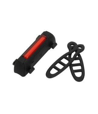 SERFAS SERFAS THUNDERBOLT REAR LIGHT BLACK 35 Lumen