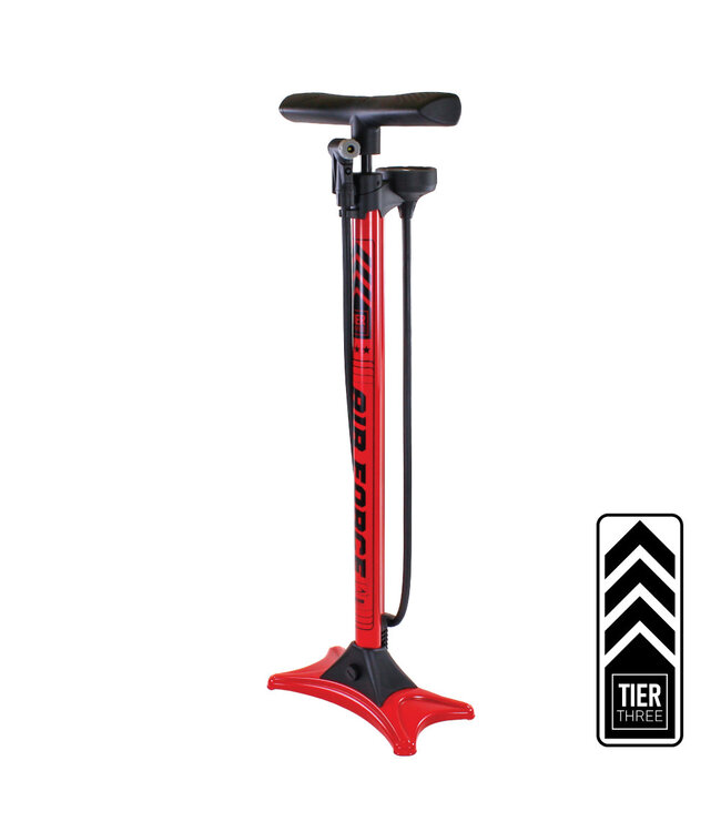SERFAS SERFAS, AIR FORCE, TIER3 FLR PMP MTL, RED