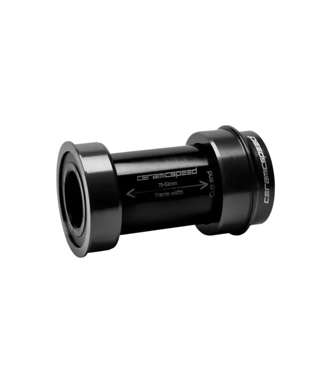 CeramicSpeed CeramicSpeed BBright Road Bottom Bracket - DUB Road Spindle, Black