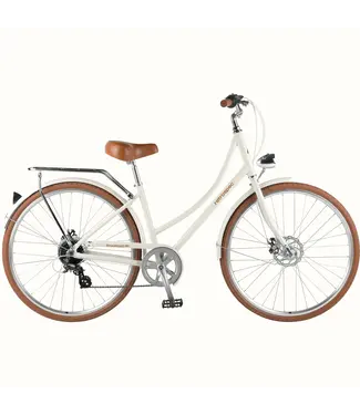 Retrospec Bicycles RETROSPEC Beaumont Plus City Bike - Step Through 8 Speed eggshell