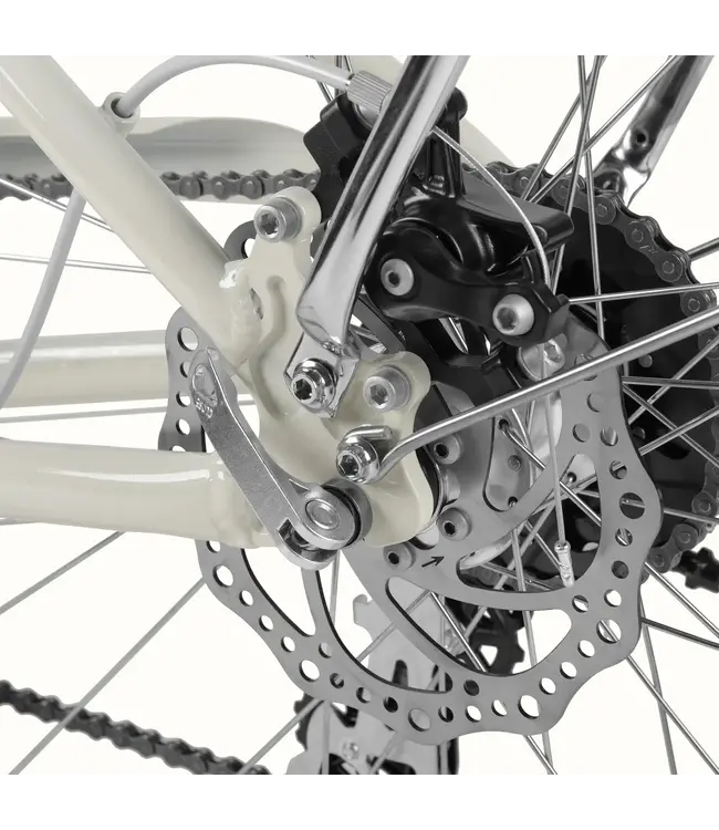 Retrospec Bicycles RETROSPEC Beaumont Plus City Bike - Step Through 8 Speed eggshell