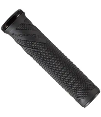 LIZARD SKINS Lizard Skins, Wasatch Single Clamp Lock-on Grip- Jet Black