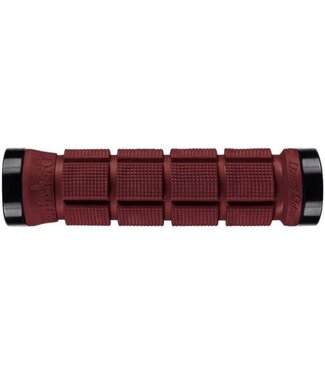 LIZARD SKINS Lizard Skins, NorthShore Dual Clamp Lock-on Grip- Deep Red