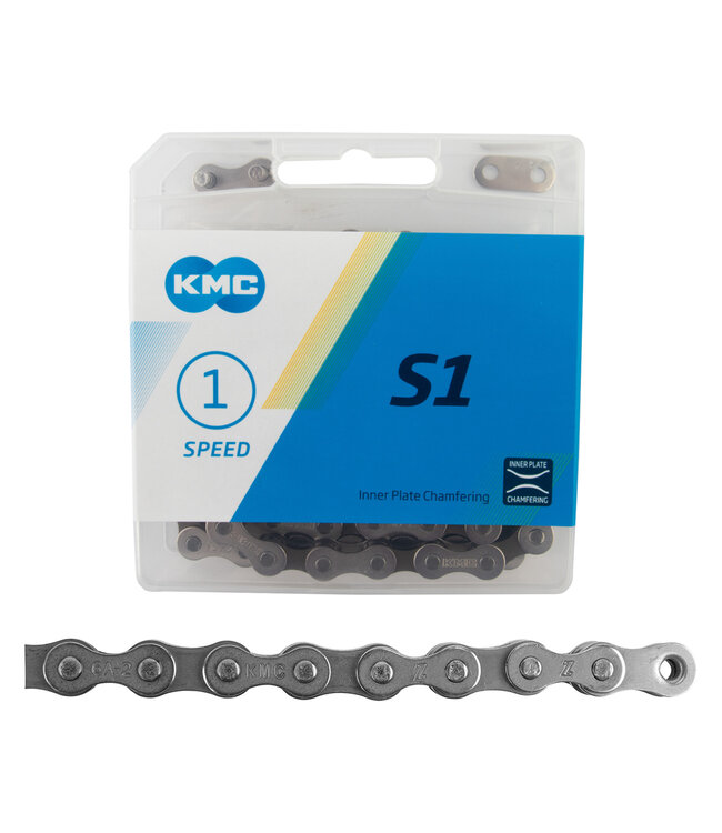 KMC CHAIN KMC 1/2x1/8 S1 1s SL/BRN 112L