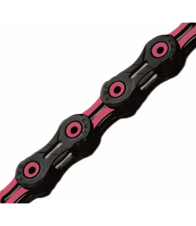 KMC KMC X11SL Super Light Chain - 11-Speed, 116 Links, Black/Pink