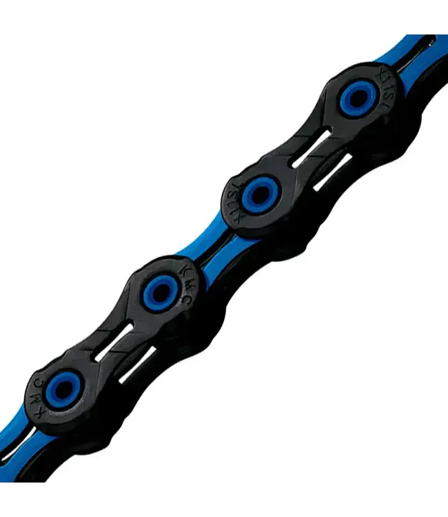 KMC KMC X11SL Chain: 11-speed 116 Links, DLC Black/Blue