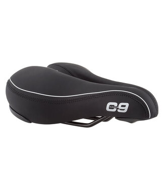 CLOUD-9 SADDLE C9 COMFORT AIRFLOW SOFT TOUCH VINYL BK