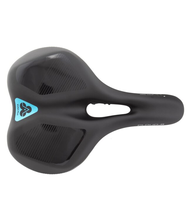CLOUD-9 SADDLE C9 KUSH PLUS WIDE AIRFLOW MEMORY FOAM BK