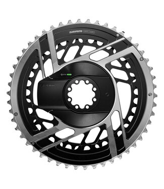 SRAM SRAM, CHAINRING RED AXS E1 POWERMETER 52/39 DM BK/SL