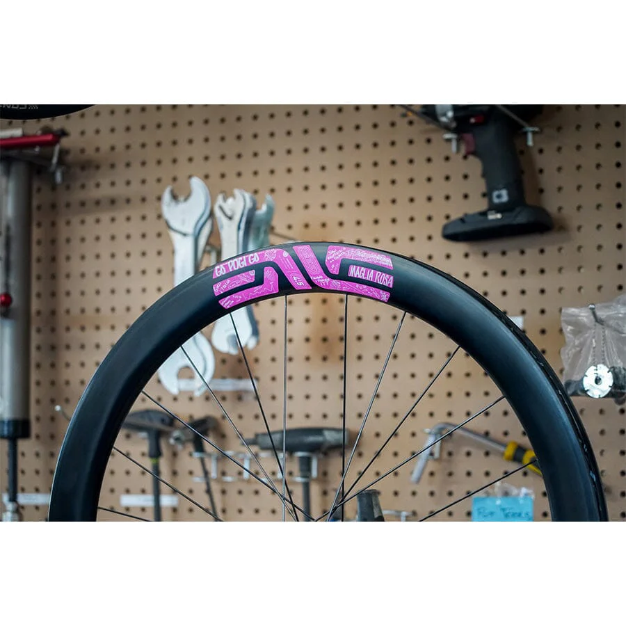 パーツ ENVE SES4.5 NEW STRAIGHT SPOKE ENVE SES 4.5 Road Wheels (Black) (Front) (700c