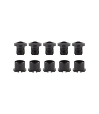 ORIGIN8 CHAINRING BOLT SET OR8 DBL ALY BLK