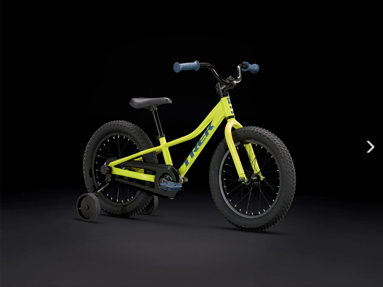 Trek, Precaliber Kids, Green Volt, 16' - SOMI BIKE, LLC