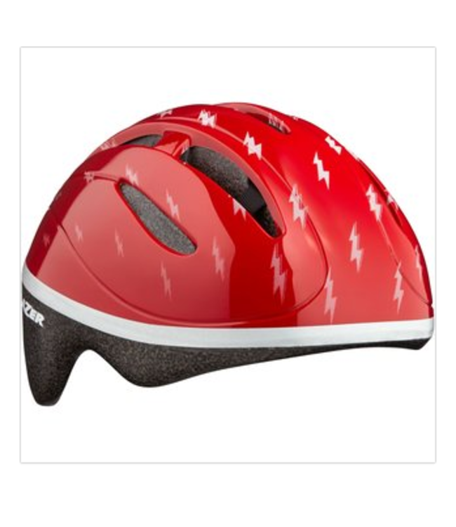 LAZER Bob Helmet, Red Flash, Uni-Kids