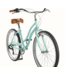 Retrospec Bicycles Retrospec, Chatham Beach Cruiser Bike - Step Through 7 Speed, Seafom, 26'