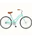 Retrospec Bicycles Retrospec Chatham Beach Cruiser Bike - Step Through Single Speed Seafoam, 26'