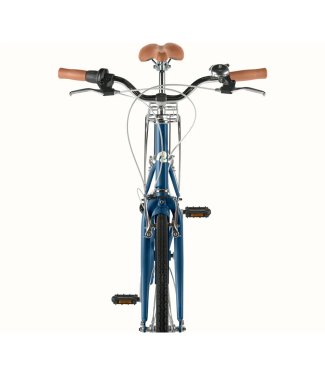 Retrospec Bicycles Retrospec  Beaumont City Bike - Step Through 7 Speed, Navy, 42'