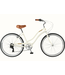 Retrospec Bicycles Retrospec Chatham Beach Cruiser Bike - Step Through 7 Speed, Eggshell, 26'